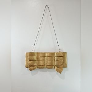 USED - Gold Clutch Wallet